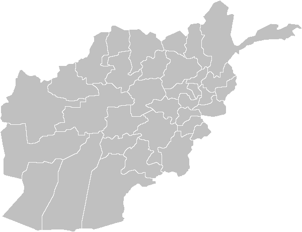 Map of Afghanistan provinces